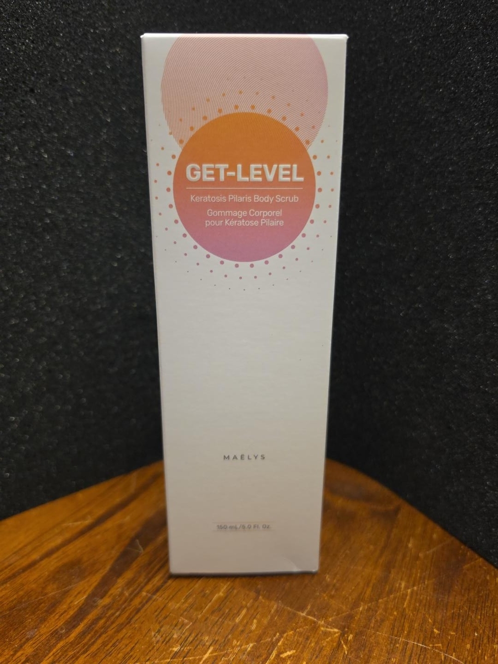 GET-LEVEL Keratosis Pilaris Body Scrub — Pink & Orange